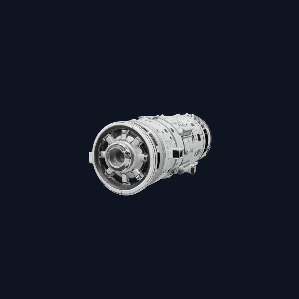 Futuristic Spacecraft Engine model pack